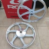 ราคา ล้อแม็ก fino115i mio115i ขอบ17ขาวปัด racingboy (4156174258)