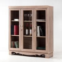 ราคา NARN NARN ส่งฟรี ตู้เก็บของ ชั้นเก็บของ ชั้นวางของ มีกระจกใส และกุญแจล๊อค สไตล์วินเทจ รุ่น F714 (14568291246)