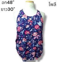 ราคา เสื้อลายดอก เสื้อสาวอวบมือสอง เสื้อลายดอก ระบุไซส์ตามรูป (18232748002)