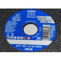 ราคา PFERD แผ่นตัดบาง 4 ตัดสเตนเลส 1 0มม 105x1 0x16 0 EHT 105 10 A 60 R SG INOX (20300752276)