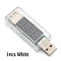 ราคา เครื่องวัดกระแสไฟดิจิตอลเครื่องชาร์จ USB ขนาดเล็กที่ชาร์จมือถือ USB เครื่องทดสอบแรงดันไฟฟ้าล่าสุดหมอโวลต์มิเตอร์ (20264974174)