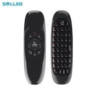 ราคา C120 Fly Air Mouse Remote Wireless Keyboard 2 4GHz Connection G64 Rechargeable Keyboard Mouse For Android TV Box PC (20616129798)