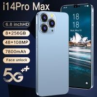 ราคา Hp Ready 2022 โทรศัพท์มือถือ I14 Promax 6 8นิ้ว HD 4Gเครือข่าย5G Ram 8G ROM 256G I14 Pro Max แบตเตอรี่จดจำใบหน้า7800Mah Android 12 0 AI ขับเคลื่อน48MP 108MP (16385966433)