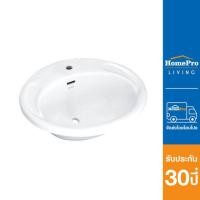 ราคา COTTO อ่างล้างหน้าฝังบนเคาน์เตอร์ รุ่น C007