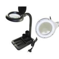 ราคา แว่นขยายตั้งโต๊ะ5 10เท่าโคมไฟแว่นขยาย LED สำหรับช่างฝีมือเครื่องประดับ EU แบบชาร์จไฟได้โคมไฟตั้งโต๊ะพร้อมขายึด (21171051443)