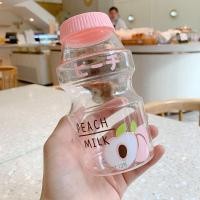 ราคา ขวดถ้วยน้ำวางทนพลาสติกน่ารักนักเรียนหญิงถ้วยแบบพกพาความจุขนาดใหญ่ (7445088957)