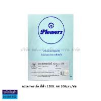 ราคา กระดาษการ์ดสี A4 120แกรม Flower By KKNT สีฟ้า ชมพู เขียว เหลือง 210x297มม บรรจุ100แผ่น แพ็ค ราคา แพ็ค KKNT (14780243336)