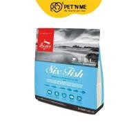 ราคา Orijen โอริเจน อาหารเม็ด สำหรับแมวโตทุกสายพันธุ์ สูตรปลา 6 ชนิด 1 8 kg (16338084354)