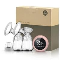 ราคา เครื่องปั้มนม ปั้มนมไฟฟ้าแบบอัตโนมัติคู่ ที่ปั๊มนม ปรับระดับได้ 9 ระดับ หน้าจอ LED (17230003462)