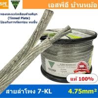 ราคา 1 เมตร 7 KL ขนาด 4 75 mm² NECTECH Speaker Cable สายลำโพงทองแดงแท้ เคลือบดีบุก Tinned Plate สายต่อลำโพง ทองแดงแท้ เนื้อดี สายซับวูฟเฟอร์ Subwoofer สายลำโพงใส Speaker Audio Cable Audio (8856007338)