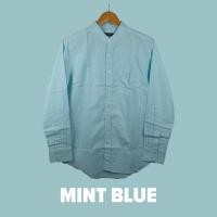 ราคา เสื้อเชิ้ตคอจีนแขนยาว 2XL 4XL ผ้า OXFORD ไซส์ใหญ่ BIG SIZE เสื้อเชิ้ตผู้ชาย คอจีนแขนยาว เสื้อเชิ้ตคอจีน (20471409329)