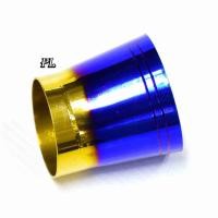 ราคา จุกปลายท่อสแตนเลสยิงสี ไทเท ขนาดปาก 2 5 นิ้ว จุกใหญ่ จุกเชื่อมปลายท่อสแตนเลส ใช่ได้กลับท่อทุกรุ่น จุกเลสเชื่อมท่อฝ่า ยิงสีไทเท (12437707092)