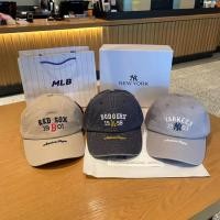 ราคา MODE Korea ใหม่2023แบรนด์ Mlb ทีมโลโก้ตัวอักษรปักลายวินเทจหมวกเบสบอลแฟชั่นหมวกแก๊ปโผล่นิ่ม Ny Yankees (19819355890)