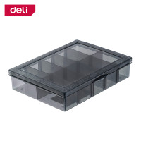 ราคา Deli กล่องใส่พระ กล่องพลาสติกแบ่งช่อง กล่องแบ่งช่อง มีที่กั้นช่อง ขยายขนาดได้ ตัวล็อคฝาเปิด ปิดง่าย เคลื่อนย้ายได้สะดวก Plastic Box (20917185524)