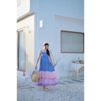 ราคา เดรสสายเดี่ยวขนมชั้นหวานละมุน (19999378866)