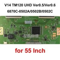 ราคา 1 ชิ้น T CON คณะกรรมการ V14 tm120 UHD ver0 5 ver0 6 6870c 0502a 6870c 0502b 6870c 0502c ทีวี tcon บอร์ดตรรกะสำหรับ 42 นิ้ว 49 นิ้ว 55 นิ้ว (961142960)