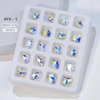 ราคา AYX เพชรติดเล็บ อะไหล่ติดเล็บ เพชรตกแต่งเล็บ DIY เพชรแต่งเล็บ (15070139196)
