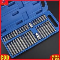 ราคา LeadingStar RC Authentic 40Pcs 1 2in 3 8in Adaptor Drive Shank Hex Torx XZN Spline Star Impact Socket Set Metric Socket Set Ratchet Driver Socket Wrench (20774372409)