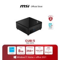 ราคา MSI MINI PC CUBI 5 12M 241TH CUBI 5 12M 242TH Intel core i3 1215U Intel UHD Graphics 8GB DDR4 256G M 2 PCIe SSD Windows 11 home Office 2021 มินิพีซี Pre Order จัดส่งภายใน7 15วัน (21321411028)