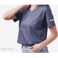 ราคา เสื้อแตงโมSui ka สีเทาเข้ม no 59 เสื้อแตงโมแท้100 เสื้อยืดแตงโม (20943968265)