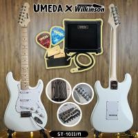 ราคา Umeda กีตาร์ไฟฟ้า กีต้าร์ไฟฟ้า Stratocaster รุ่น ST 10 II M พร้อมตู้แอมป์ Umeda รุ่น AG 09G และอุปกรณ์ (10357180516)
