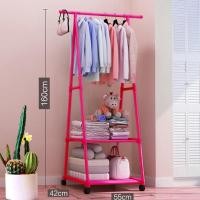 ราคา ชั้นวางเสื้อผ้าแบบตั้งพื้น ชั้นวางเสื้อผ้าแบบพับได้ ตู้เก็บของ (20617956830)