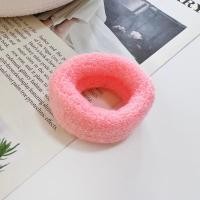 ราคา ยางรัดผมไหมพรม โดนัทรัดผมเส้นใหญ่ ยางหนานุ่ม ยืดหยุ่น สีสดใส (15543626591)