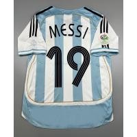 ราคา เสื้อบอล ย้อนยุค ทีมชาติ อาเจนติน่า 2006 เหย้า Retro Argentina Home พร้อมเบอร์ชื่อ 19 MESSI อาร์มบอลโลก เรโทร คลาสสิค (20462925862)