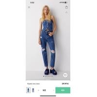 ราคา กางเกงยีนส์ Brand PULL BEAR เป็นทรง MOM ผ้าไม่ยืด คลองแท้ 100 (20452859287)