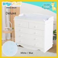 ราคา ออกE taxได้พร้อมเบาะเปลี่ยนผ้าอ้อมใหม่ Idawin ตู้เปลี่ยนผ้าอ้อม ตู้เปลี่ยนผ้าอ้อมเด็ก โต๊ะเปลี่ยนผ้าอ้อม รุ่น Deluxeขนาดกว้าง 54 cm xยาว 104 cm xสูง 98 c (20699732678)