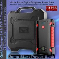 ราคา Car Jump Starter Power Bank อเนกประสงค์ แบบพกพา และสายจัมเปอร์ สําหรับเครื่องยนต์ดีเซล 12V Engine Battery Charger Booster Car (21311974549)