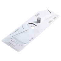ราคา V WAC Biting Edge Welding Gauge Welder Welding Inspect Metric Single Weld Gage (19375145171)