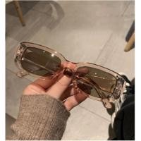 ราคา แว่นตากันแดด Cat Eye แว่นตากันแดดผู้หญิง Retro กรอบแว่นตา แว่นทรงเหลี่ยม (19671793208)