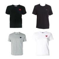 ราคา พร้อมส่ง Play Comme des garcons ของแท้ช็อปญี่ปุ่น100 เสื้อกอม tee t shirt สีพื้นหัวใจเล็กอกซ้าย ของแท้จากช็อปญี่ปุ่น (18524496891)