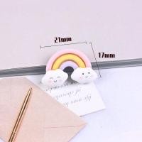 ราคา MEET U 1 ชิ้น ถุง มงกุฎสายรุ้ง อุปกรณ์ DIY เรซิ่น การ์ตูนน่ารัก แพคเกจวัสดุกาวครีม 3Dสามมิติสต DIYวัสดุทำมือ อุปกรณ์เสริม เคสโทรศัพท์ ตกแต่งเล็บ (13161114875)