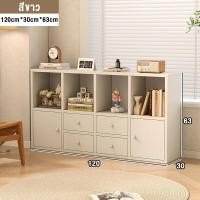ราคา SUNNY ชั้นวางหนังสือ ชั้นวางหนังสือชั้นชั้นห้องนั่งเล่น ตู้หนังสือชั้นวางหนังสือตู้เก็บของ ห้องนั่งเล่นห้องทำงานเรียบง่าย พร้อมส่ง (21050129596)
