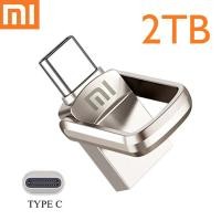 ราคา Xiaomi USB Flash Drive 2TB 128GB 32GB OTG โลหะ USB 3 1ไดรฟ์ปากกา64GB Type C ความเร็วสูง Pendrive Mini Flash Drive Memory Stick (20069433509)