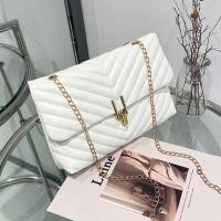 ราคา กระเป๋าสะพายแฟชั่นกระเป๋าโซ่กระเป๋ารูปสี่เหลี่ยมขนมเปียกปูนกระเป๋าสะพายข้างผู้หญิงสไตล์เกาหลี Korean Womens Bag (15568598932)