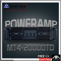 ราคา MICROTECH MT4 20000TD poweramp 4CH 3U เพาเวอร์แอมป์ 4 ช่อง poweramp MT4 20000TD (21368236359)