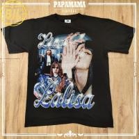 ราคา BIL เสื้อยืดผช T shirt เสื้อยืดถูกๆ BLACK PINK LISA LALISA ลิซ่า Bootleg แท้ เสื้อวง เสื้อทัวร์ แบล๊คพิงก์ papamama vintage (17700128698)