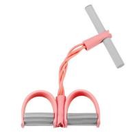 ราคา Winmax 4 Tube Fitness Resistance Bands Yoga Stretching Belt Elastic Pull Ropes Exerciser Rower Belly Resistance Band for Gym Fitness (19614037495)