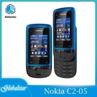 ราคา สำหรับ Nokia C2 05แบรนด์ใหม่โทรศัพท์มือถือเดิมโดยไม่ต้องล็อค Nokia C2 05เลื่อนบลูทูธรับประกัน1ปีจัดส่งฟรี (10508073684)