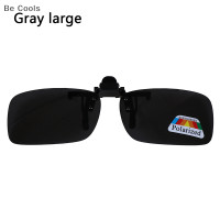 ราคา Be Cools Clip on Polarized Day Night Vision เลนส์พลิกเลนส์แว่นตาขับรถแว่นตากันแดด (20404979554)