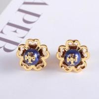 ราคา Tory Burch ต่างหูเม็ดกลมเบิร์ชแบบโพรงกลวงส่วนบุคคลรูปดอกไม้สามมิติฝังด้วยไข่มุกป้ายสี่เหลี่ยมตุ้มหูสตรีผู้โดยสารแฟชั่น high quality (18069757371)