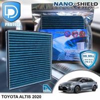 ราคา กรองแอร์ Toyota โตโยต้า New Altis 2020 สูตรนาโน ผสม คาร์บอน D Protect Filter Nano Shield Series By D Filter ไส้กรองแอร์รถยนต์ (1400774274)