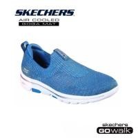 ราคา รองเท้าลำลองหญิง Skechers สีฟ้าน้ำทะเล ของแท้จากห้าง รุ่น Go Walk Walking Shoes (10989580898)