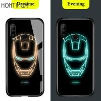ราคา Hontinga VIVO Y15 Y12 Y17 กรณีส่องสว่างเวนเจอร์สมหัศจรรย์ซูเปอร์ฮีโร่กัปตันอเมริกาไอรอนแมนกรณีโทรศัพท์เรืองแสงในที่มืดกระจกนิรภัยกลับปลอกปก (738302082)