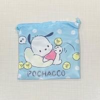 ราคา พร้อมส่ง ถุงผ้าหูรูดลายการ์ตูน ผ้าลื่น Kitty Melody Sanrio ลายGingham (18047319981)