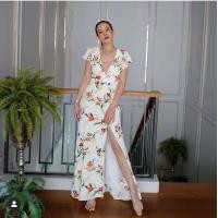 ราคา GANNIESHOP Dress เดรส เดรสสีขาว ชุดสีขาว เดรสยาว เดรสออกงาน เดรสผู้หญิง เดรสลายดอก เดรสผ่าหน้า เดรสสาวอวบ เดรสเกาหลี เดรสแฟชั่น เดรสกระโปรง (7741541401)