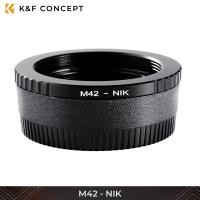ราคา K f Concept M42 Contax Yashica PK Mount To Nikon Adapter Ring with Mirror อะแดปเตอร์เลนส์ (20402870724)